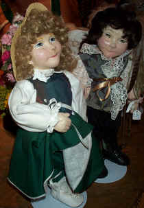 Click to see this Renaissance Girl and Boy larger